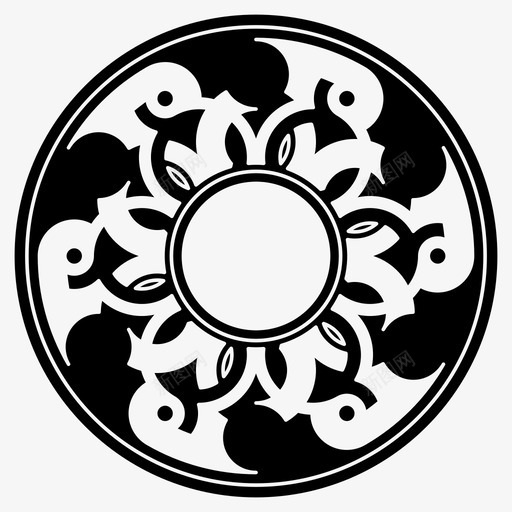伊斯兰图案中国清真寺图标svg_新图网 https://ixintu.com 中国 伊斯兰图案 图案 斋月 清真寺