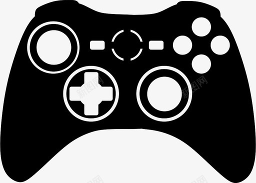 xbox360游戏板控制器游戏杆图标svg_新图网 https://ixintu.com xbox360 xbox360游戏板 控制器 游戏杆 游戏板