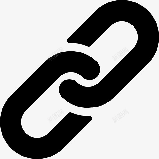 链接附件基本固体集合图标svg_新图网 https://ixintu.com 基本固体集合 链接 附件