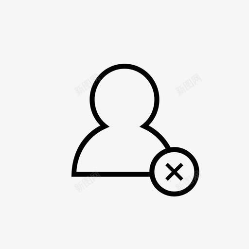 删除添加好友取消跟踪图标svg_新图网 https://ixintu.com 删除 删除删除 取消好友 取消跟踪 添加好友