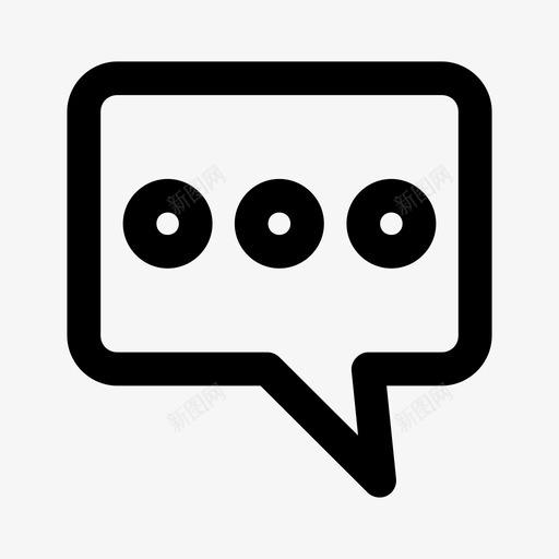言论泡沫信息大众图标svg_新图网 https://ixintu.com 信息 大众 言论泡沫