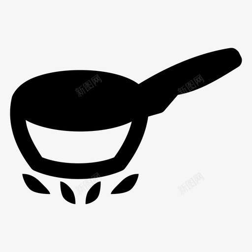 锅烹调锅炊具图标svg_新图网 https://ixintu.com 厨房锅 器具 炊具 烹调锅 锅 食物盘