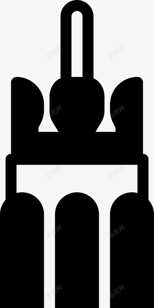 天线插头电缆连接器图标svg_新图网 https://ixintu.com smashicons连接器电缆实心 天线插头 电缆 连接器