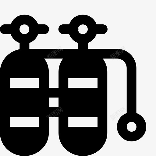 氧气罐潜水海洋生物微小固体图标svg_新图网 https://ixintu.com 氧气罐 海洋生物微小固体 潜水