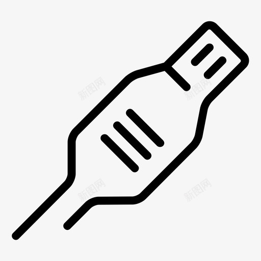 usb线电缆连接器图标svg_新图网 https://ixintu.com usb线 数据 电缆 端口 连接器
