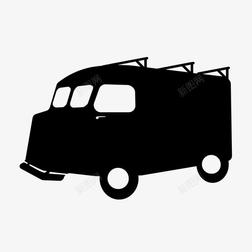 货车汽车雪铁龙图标svg_新图网 https://ixintu.com 复古 汽车 法国 法国汽车 货车 雪铁龙