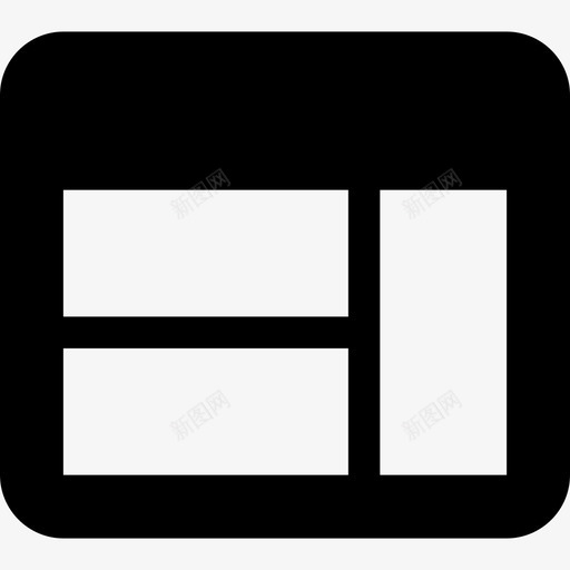 网站有不同的部分材料单色图标svg_新图网 https://ixintu.com 单色 材料设计 网站有不同的部分