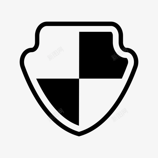 防护罩安全坚固图标svg_新图网 https://ixintu.com 坚固 安全 防护罩