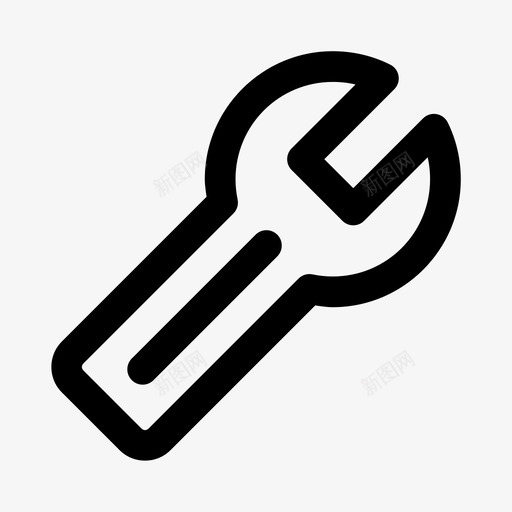 强力扳手施工工具营销工具图标svg_新图网 https://ixintu.com 强力扳手 施工工具 营销工具