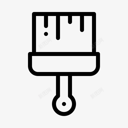 画笔颜色工艺图标svg_新图网 https://ixintu.com 工具 工艺 画笔 颜色