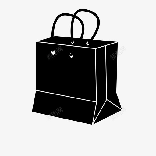 购物袋环保型图标svg_新图网 https://ixintu.com 环保型 购物袋