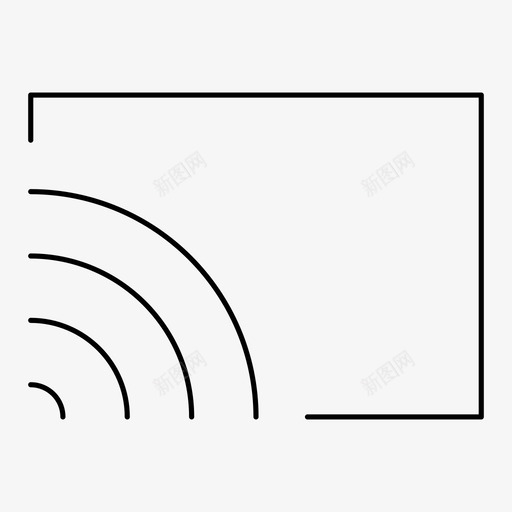 银幕功能四机图标svg_新图网 https://ixintu.com 功能四机 银幕