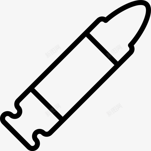 子弹炸弹武器图标svg_新图网 https://ixintu.com 子弹 武器 武器概要 炸弹