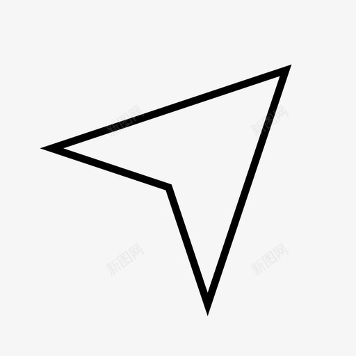 发送地址传送图标svg_新图网 https://ixintu.com 传送 发送 地址 电报 界面图标 飞机
