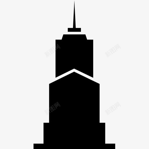 建筑城市办公室图标svg_新图网 https://ixintu.com 办公室 办公楼 城市 建筑