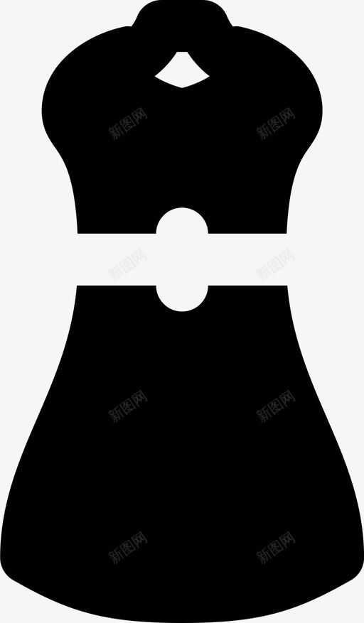 服装时尚女装图标svg_新图网 https://ixintu.com 女装 时尚 时尚女装 服装