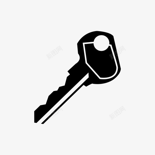钥匙入口保护图标svg_新图网 https://ixintu.com 保护 入口 安全 钥匙
