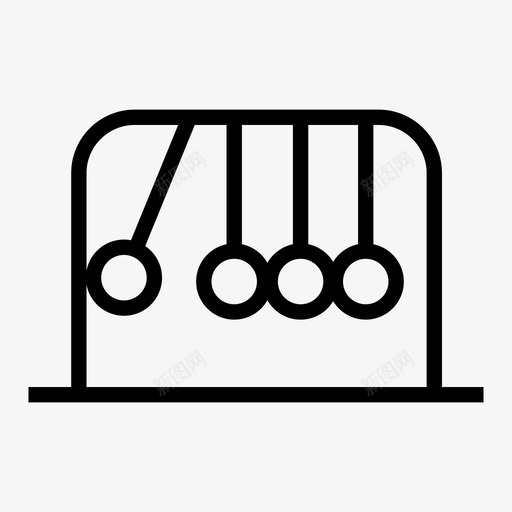 牛顿摇篮能量牛顿摆锤图标svg_新图网 https://ixintu.com 心理学 杂线 牛顿摆锤 牛顿摇篮 物理学 能量