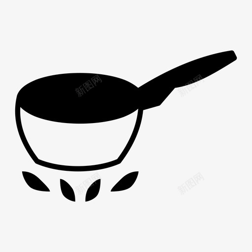 锅烹调锅炊具图标svg_新图网 https://ixintu.com 厨房锅 器具 炊具 烹调锅 锅 食物盘