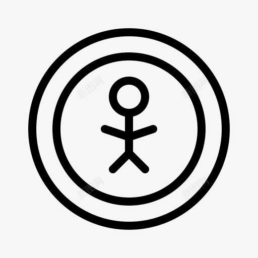 非接触式人员其他图标svg_新图网 https://ixintu.com 人员 其他 非接触式