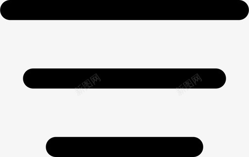 排序级联层次结构图标svg_新图网 https://ixintu.com linyiacons 列表 层次结构 排序 级联 行 顺序