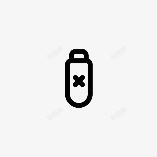 usb故障设备图标svg_新图网 https://ixintu.com usb故障 设备
