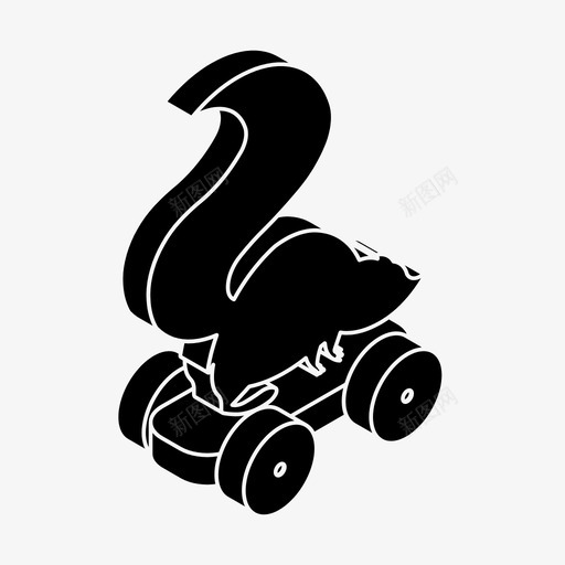 木臭鼬儿童童年图标svg_新图网 https://ixintu.com 儿童 木制玩具 木臭鼬 玩具 玩耍 童年