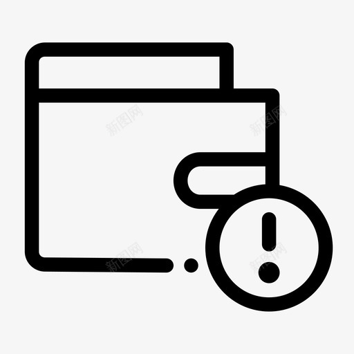 注意钱包钱付款图标svg_新图网 https://ixintu.com 付款 注意钱包 钱 零用钱