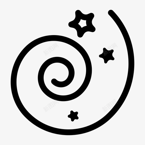 冬天梦睡眠图标svg_新图网 https://ixintu.com 冬天 梦 睡眠 螺旋 风