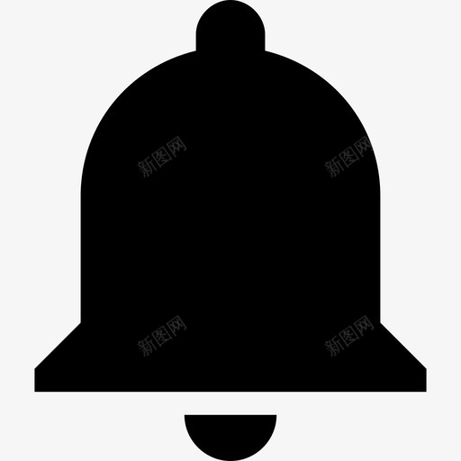 通知按钮材质单色图标svg_新图网 https://ixintu.com 单色 材质设计 通知按钮