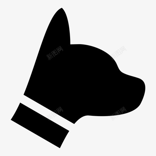 宠物猫狗图标svg_新图网 https://ixintu.com 头 宠物 狗 猫 脸