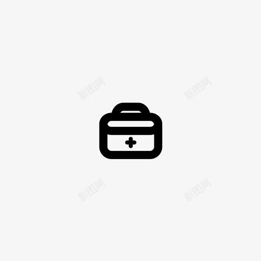 急救箱袋子急救图标svg_新图网 https://ixintu.com 医疗 医疗生活 急救 急救箱 袋子
