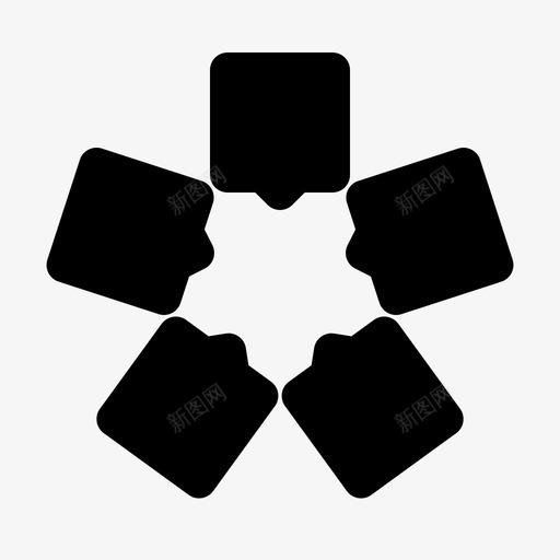 多元文化语言言语图标svg_新图网 https://ixintu.com 多元文化 杂文化 言语 语言