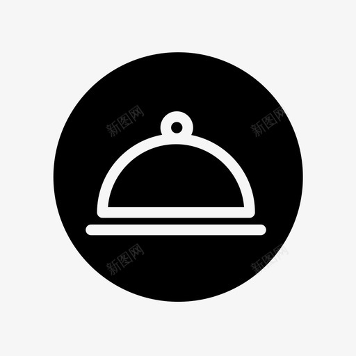餐具食物厨房图标svg_新图网 https://ixintu.com 厨房 食物 餐具 餐厅