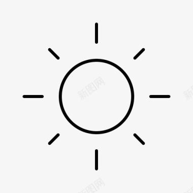 太阳光杂图标图标