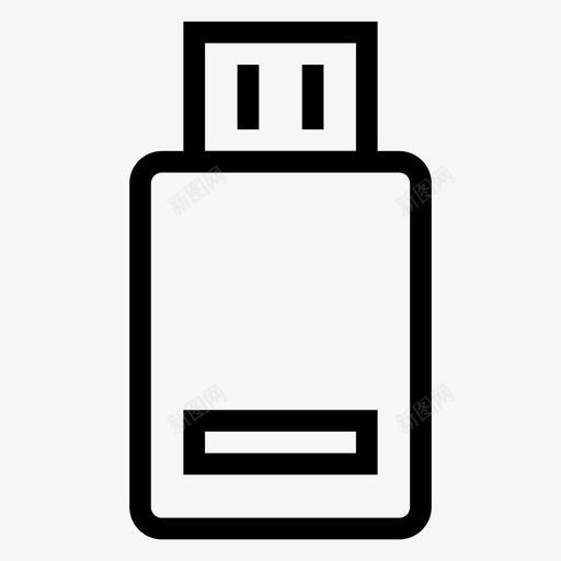 U盘电缆驱动器图标svg_新图网 https://ixintu.com U盘 插头 搜索引擎优化营销线图标 电缆 闪存 驱动器
