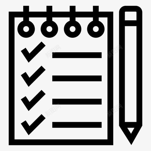 标记列表检查表文档图标svg_新图网 https://ixintu.com 待办事项 文档 标记列表 检查表 确定 购物电子商务行图标