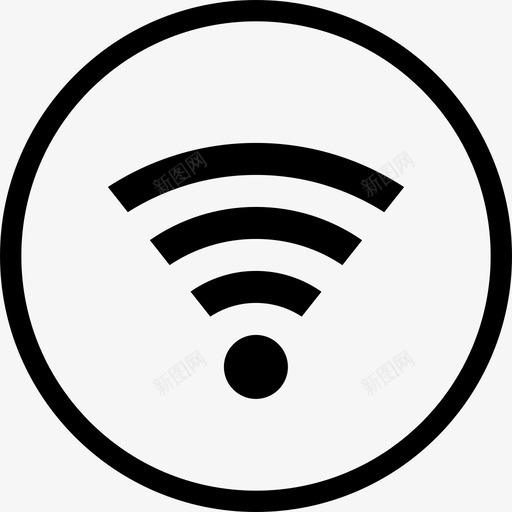 互联网设备电子设备图标svg_新图网 https://ixintu.com wifi 互联网 工具 电子设备 设备 设备通信