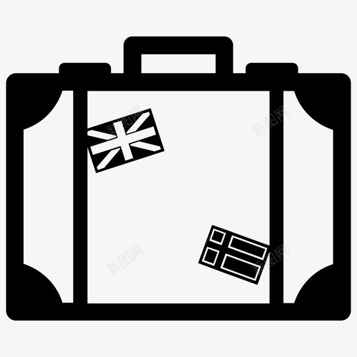 行李假日旅游图标svg_新图网 https://ixintu.com 假日 旅游 旅行 行李