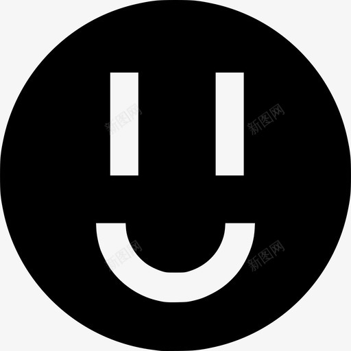 开心的脸脸笑脸图标svg_新图网 https://ixintu.com 开心的脸 笑脸 脸