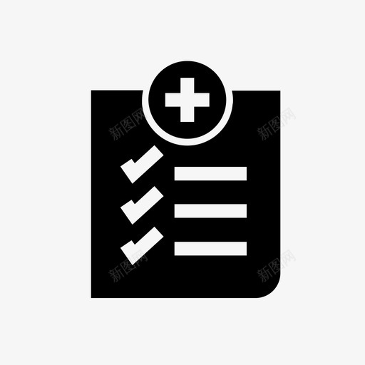 病历文件医疗文件图标svg_新图网 https://ixintu.com 医疗实体样式 医疗文件 处方 文件 病历 药物