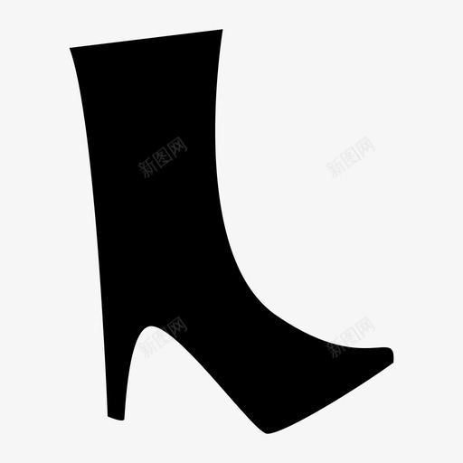 采购产品靴子靴子绑腿图标svg_新图网 https://ixintu.com 绑腿 配件和衣服 采购产品靴子 靴子 鞋 高跟鞋