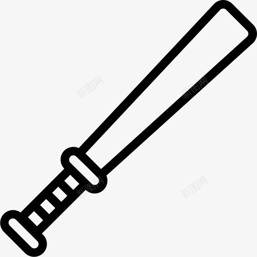 棒球棒运动武器图标svg_新图网 https://ixintu.com 棒球棒 武器 武器概要集合 运动
