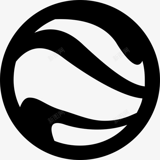 地球材料单色图标svg_新图网 https://ixintu.com 单色 地球 材料设计