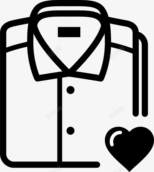 衬衫衣服最喜欢的衣服图标svg_新图网 https://ixintu.com t恤 最喜欢的衣服 衣服 衬衫