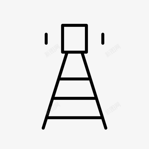 无线电信号低无线电信号信号电平图标svg_新图网 https://ixintu.com 信号低 信号塔 信号电平 无线电信号 无线电信号低