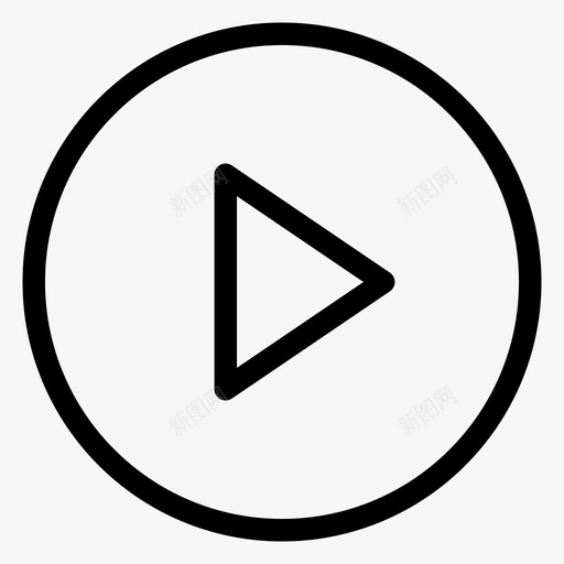 播放按钮下一步按钮播放音乐图标svg_新图网 https://ixintu.com 下一步按钮 中等 播放器 播放按钮 播放音乐