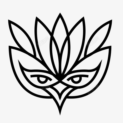 嘉年华面具庆典节日图标svg_新图网 https://ixintu.com 嘉年华 嘉年华面具 庆典 节日