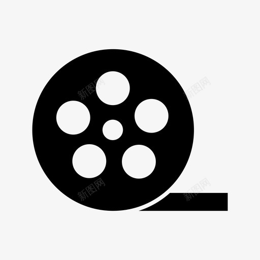 电影胶片娱乐电影图标svg_新图网 https://ixintu.com 娱乐 电影 电影胶片 视觉