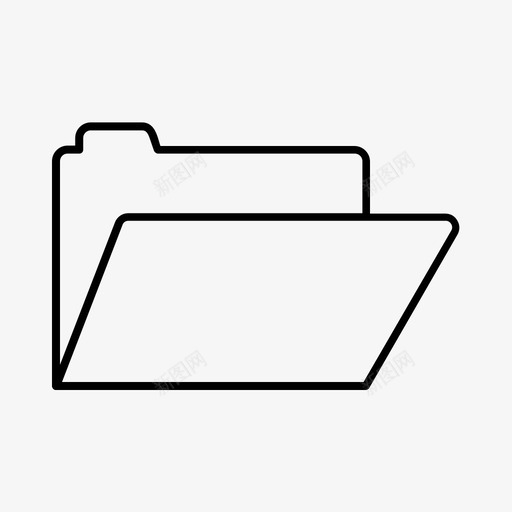 文件夹目录文档图标svg_新图网 https://ixintu.com officeweb 文件 文件夹 文档 目录